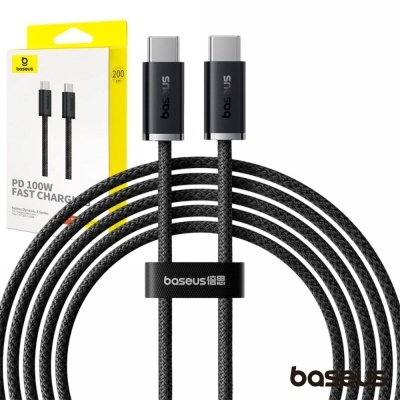 Cabo USB-C Macho P/ USB-C Macho 100W 2m Dynamic BASEUS