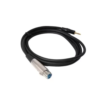 SM-674 Cable señal de audio XLR hembra a Jack 3'5 mm TRS FONESTAR
