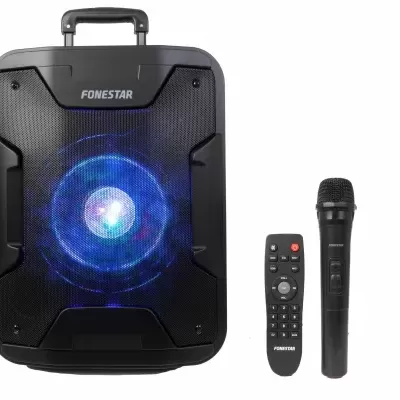 CALIFORNIA Coluna portátil party karaoke FONESTAR