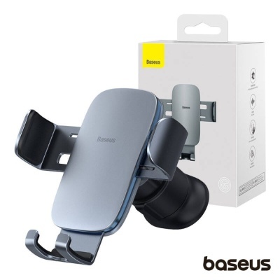 Suporte Telemóvel Gravity Cinzento Metal Age II BASEUS