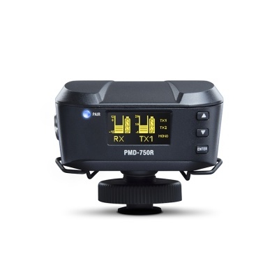 Marantz PMD-750 - Sistema Microfone Emissor/Receptor p/câmaras DSLR