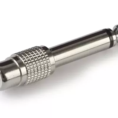 AA-411 Adaptador de audio RCA hemba a Jack 6'3 mm mono macho FONESTAR