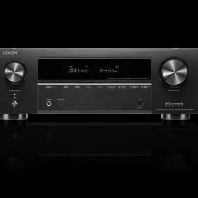 Denon AVR-X1800H 7.2 Canal 80 W 8K AV Receiver com HEOS® Integrado