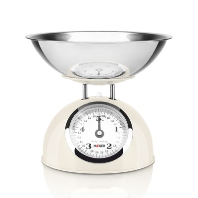 HAEGER PASTEL CREAM * Balança de cozinha 5 Kg