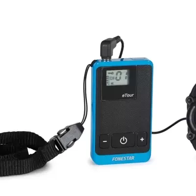 TOUR-1R Transmissor sem fios para sistema de guia FONESTAR