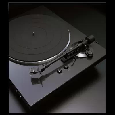 DENON DP-300F - Gira Discos em PRETO