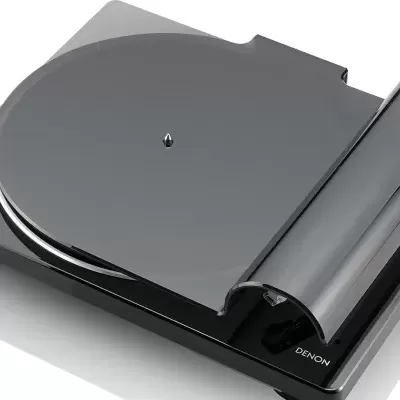 DENON DP-400 - Gira Discos em PRETO