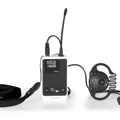 TOUR-2T Recetor sem fios bidirecional para sistemas de guia FONESTAR