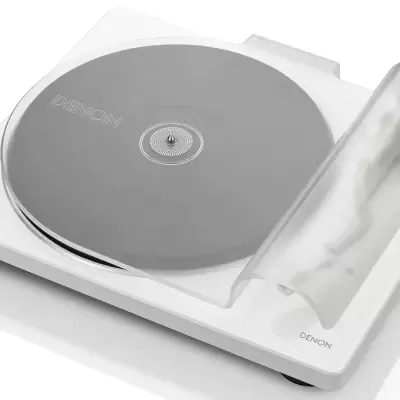 DENON DP-400 - Gira Discos em BRANCO