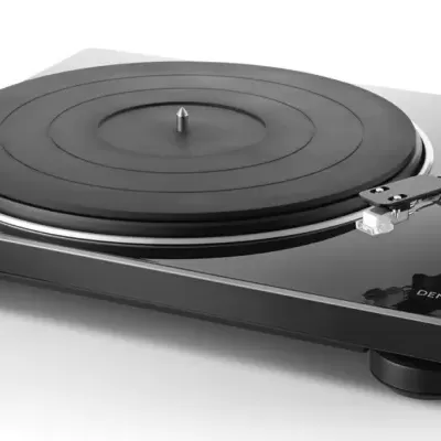 DENON DP-400 - Gira Discos em PRETO