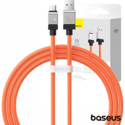 Cabo USB-A Macho / USB-C Macho 100W Coolplay 1m BASEUS