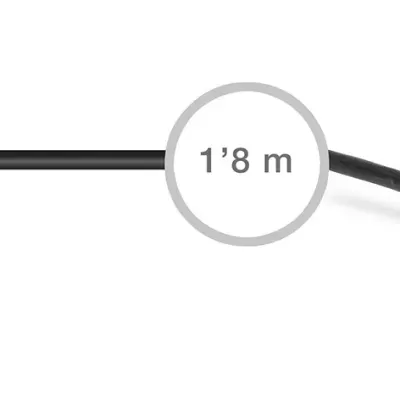 SR-420 Cable alimentación CA Schuko macho a IEC 60320 C13 hembra FONESTAR