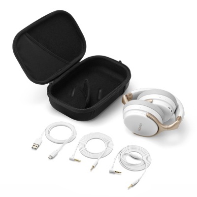 DENON AH-GC25NC - Auscultadores Circum-Aurais com Cancelamento de Ruído em BRANCO