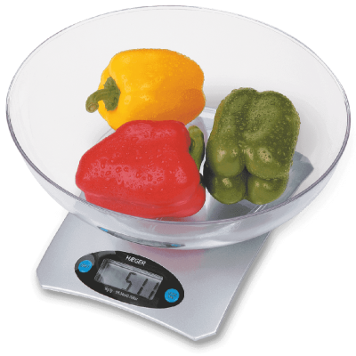 HAEGER SANTINI * Balança de cozinha com taça