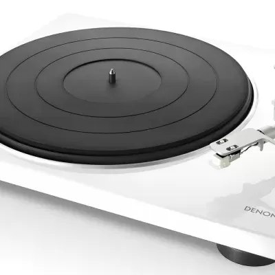 DENON DP-400 - Gira Discos em BRANCO