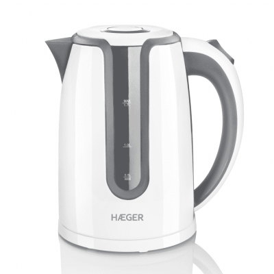 HAEGER HOT GREY * Jarro Eletrico 1.7 L - 2200W
