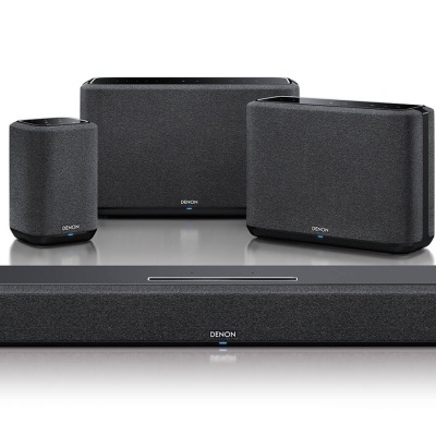 DENON HOME-550 - Barra de Cinema em Casa ATMOS HEOS 3.0