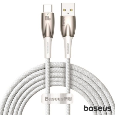 Cabo USB-A Macho P/ USB-C Macho 2m Glimmer BASEUS