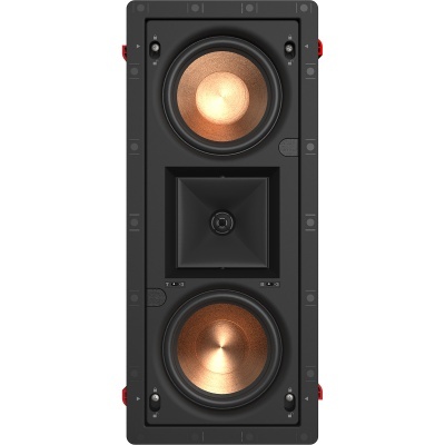 Coluna Simetrica Parede LCR Pro-25-RW c/ Sky Hook - Klipsch