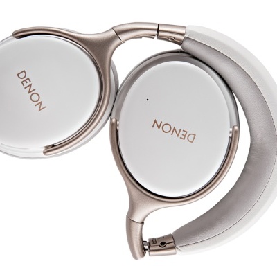 DENON AH-GC25NC - Auscultadores Circum-Aurais com Cancelamento de Ruído em BRANCO