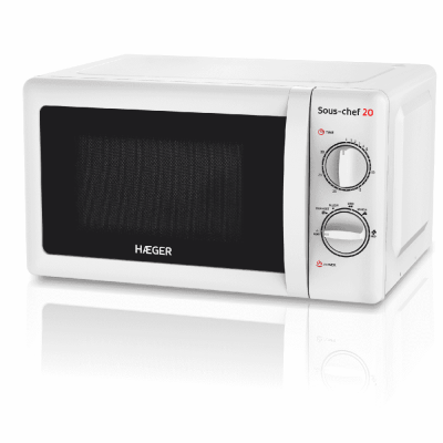 HAEGER SOUS-CHEF 20 * Microondas branco 20 litros