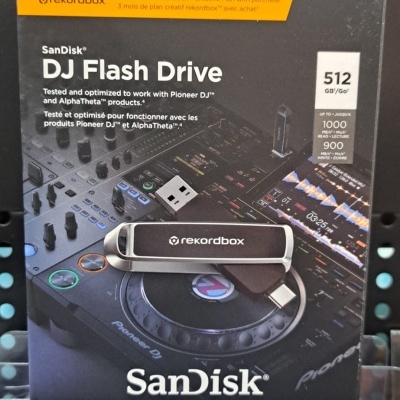 DJ FLASH DRIVE Recordbox 512GB SANDISK - SDDDE1-512G-GR46