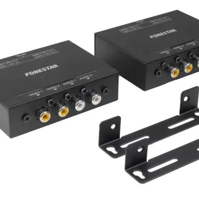 FO-359 Extensão balun de áudio e vídeo por cabo Cat 5e FONESTAR