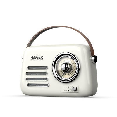 HAEGER HERITAGE BLUETOOTH CREAM * Radio Bluethooth
