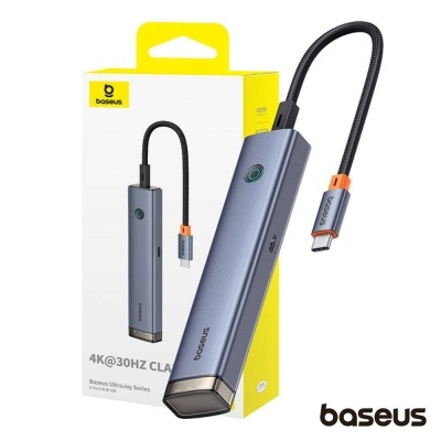 Hub USB-C P/ 3x USB-A / HDMI / 2x USB-C PD UltraJoy BASEUS