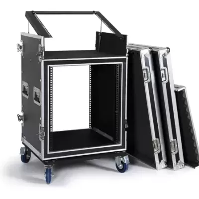 FRM-130 Mueble rack flight case 19'' antishock FONESTAR