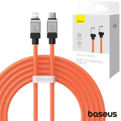 Cabo USB-C / Lightning Macho 20W PD 2m Coolplay BASEUS