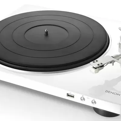 DENON DP-450USB - Gira Discos com USB em BRANCO