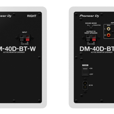 PIONEER DJ DM-40D-BT-W