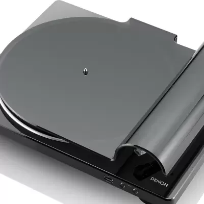 DENON DP-450USB - Gira Discos com USB em PRETO