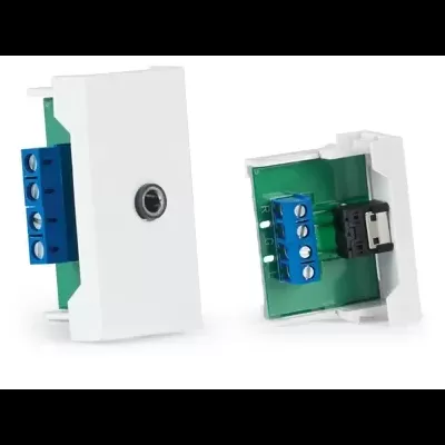 WP-33J ½ panel de conexión Jack 3'5 mm estéreo hembra FONESTAR