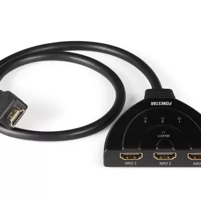 FO-373 Seletor HDMI 3 x 1 FONESTAR