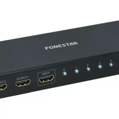 FO-558 Distribuidor amplificador HDMI 1 x 8. HDMI FONESTAR
