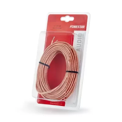 CT-24-10 Rollo de cable altavoz de 2 conductores FONESTAR