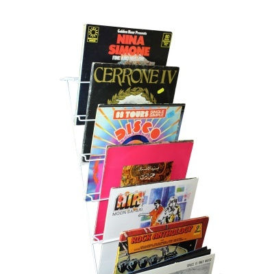 SUPPORT MURAL 60 VINYLES BLANC - VWM 60 WH Enova hifi