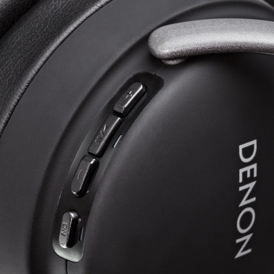DENON AH-GC30NC - Auscultadores com Cancelamento de Ruído e Bluetooth em PRETO