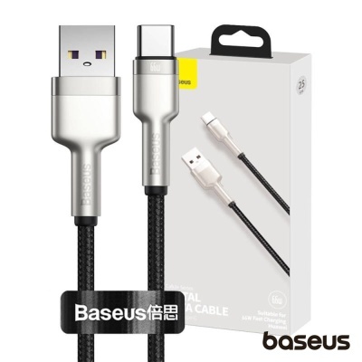 Cabo USB-A Macho P/ USB-C Macho 0.25m Cafule BASEUS