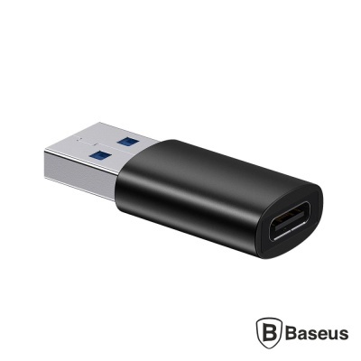 Adaptador Ingenuity USB-A Macho / USB-C Fêmea  BASEUS
