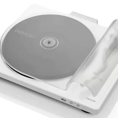 DENON DP-450USB - Gira Discos com USB em BRANCO