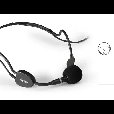 FCM-612MCS Microfone de condensador de cabeça FONESTAR