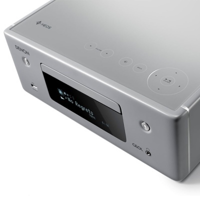 DENON RCD-N10 - Leitor de Rede com CD e HEOS Incorporado CEOL-N10 em CINZA