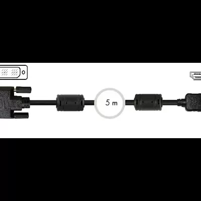 7909-5 Cabo DVI-D 19 pinos macho a HDMI macho FONESTAR