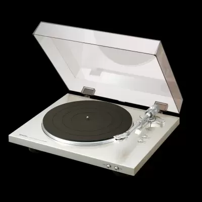 DENON DP-300F - Gira Discos em SILVER