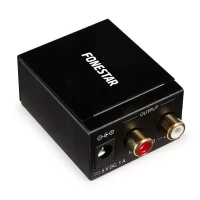 FO-37DA Conversor de áudio digital em analógico FONESTAR