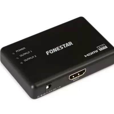 FO-552 Distribuidor amplificador HDMI 1 x 2. HDMI FONESTAR