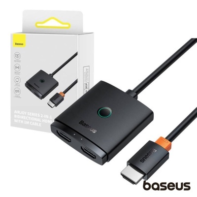 Distribuidor HDMI 2.0 Bidirecional 1m Airjoy 4K BASEUS